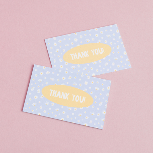 85mm x 55mm Spring Appreciation Cards