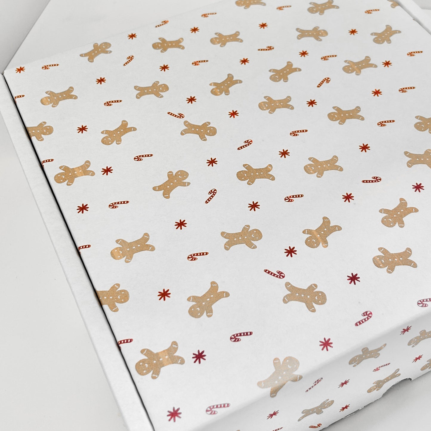 Gingerbread Man Patterned PIP and Postal Boxes