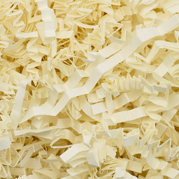 Cream Zigzag Shredded Paper (4mm)
