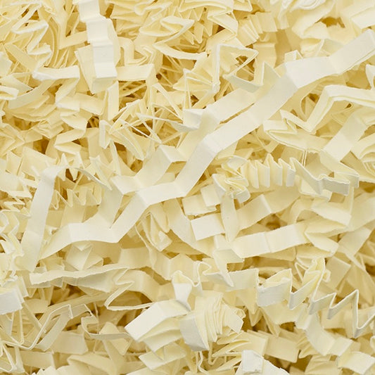 Cream Zigzag Shredded Paper (4mm)