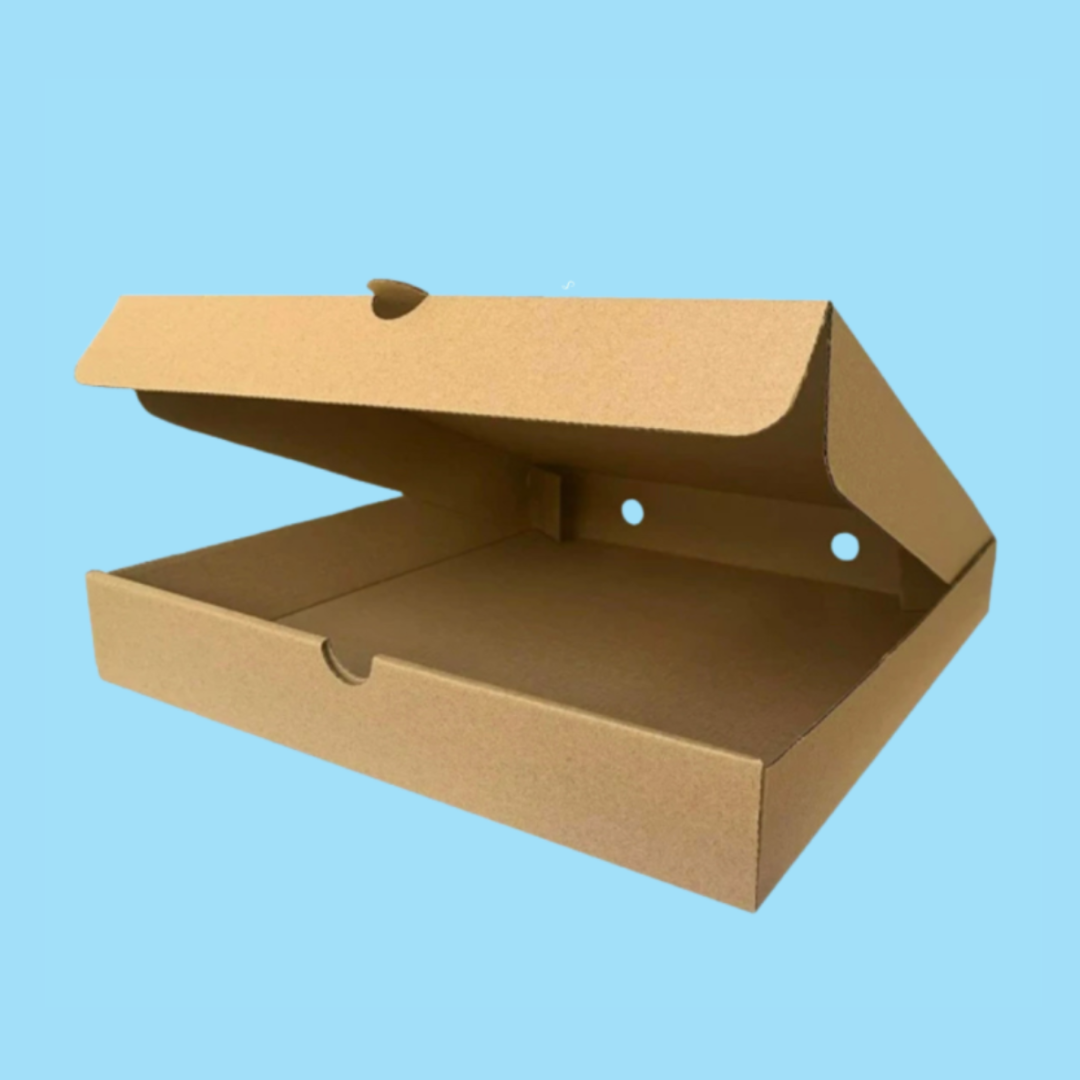 Brown Pizza Style Boxes