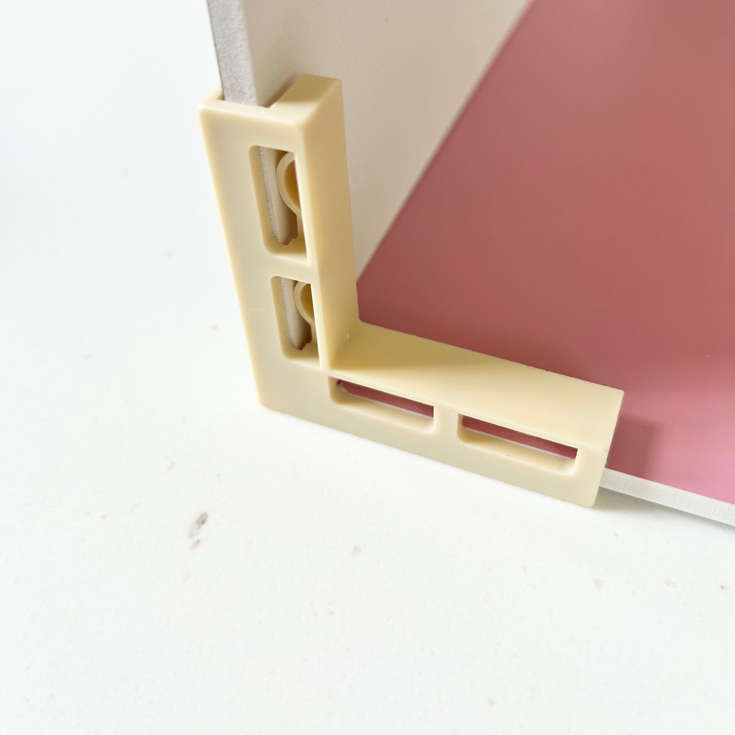 Double-Sided Photography Backdrop – Pink/White