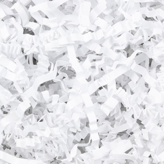 White Zigzag Shredded Paper (4mm)