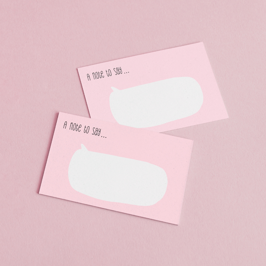 'A Note to Say' Appreciation Cards