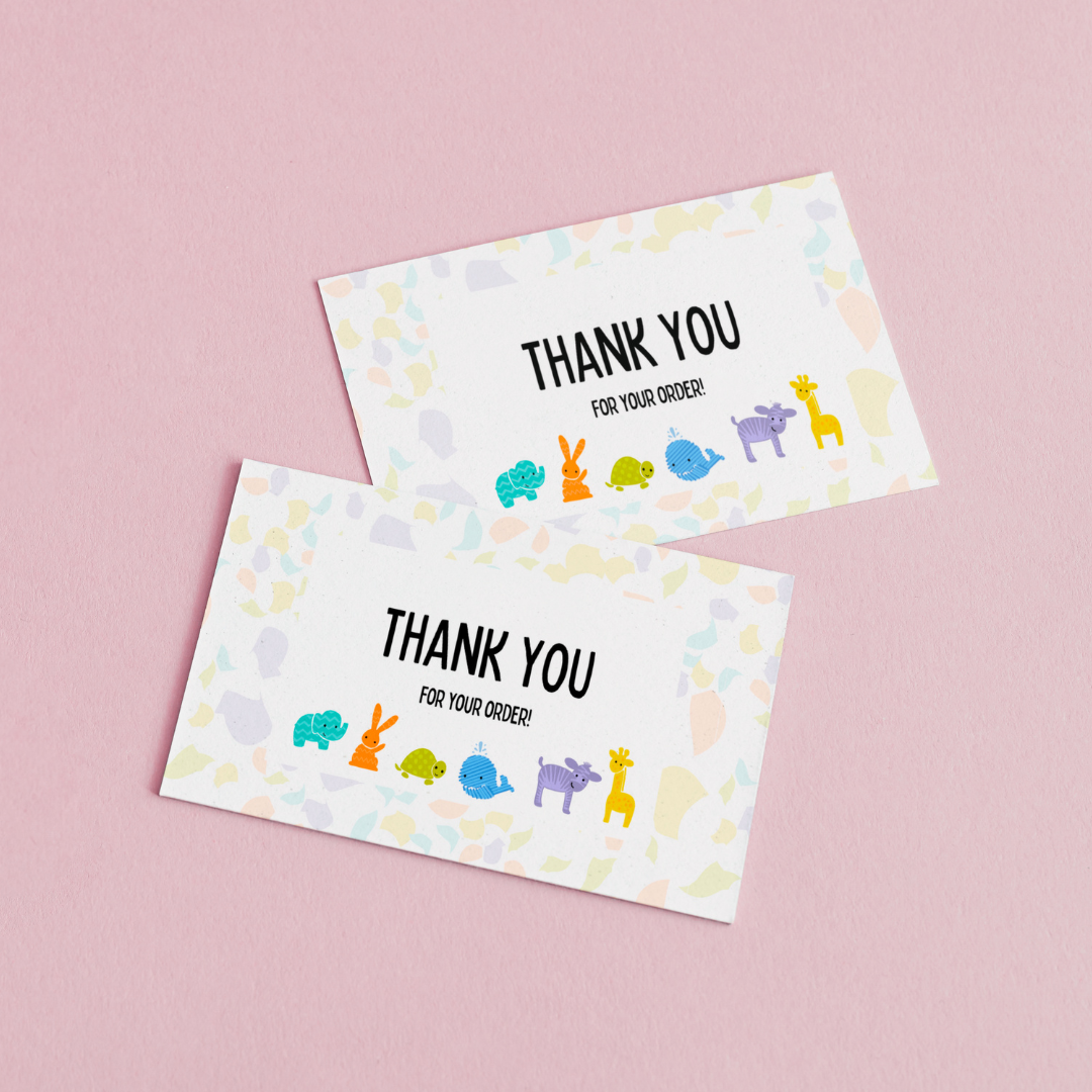 85mm x 55mm Animal Appreciation Cards