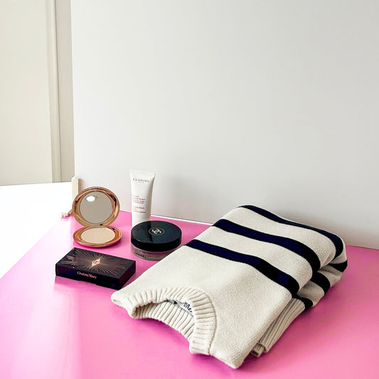 Double-Sided Photography Backdrop – Pink/White