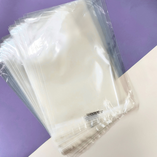 Clear Biodegradable Display Bags (10 Sizes)