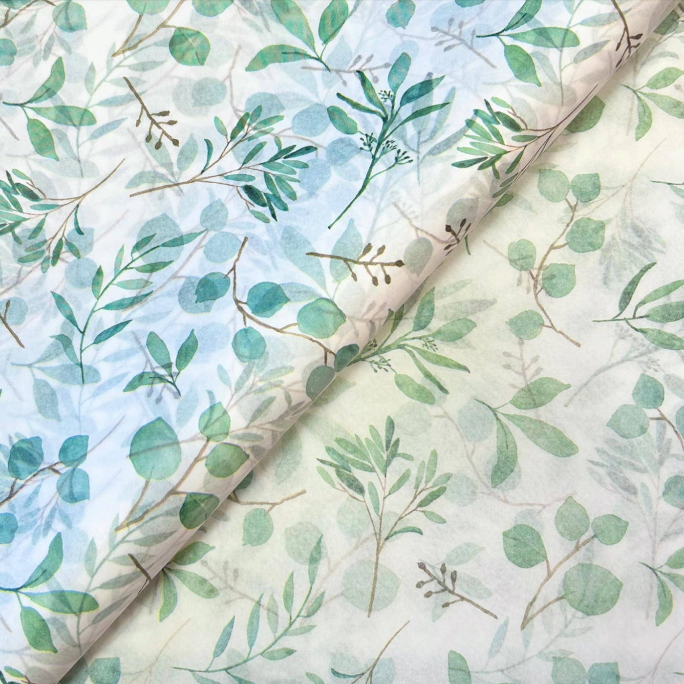 Botanical Patterned Tissue Paper 20x30" (18gsm)