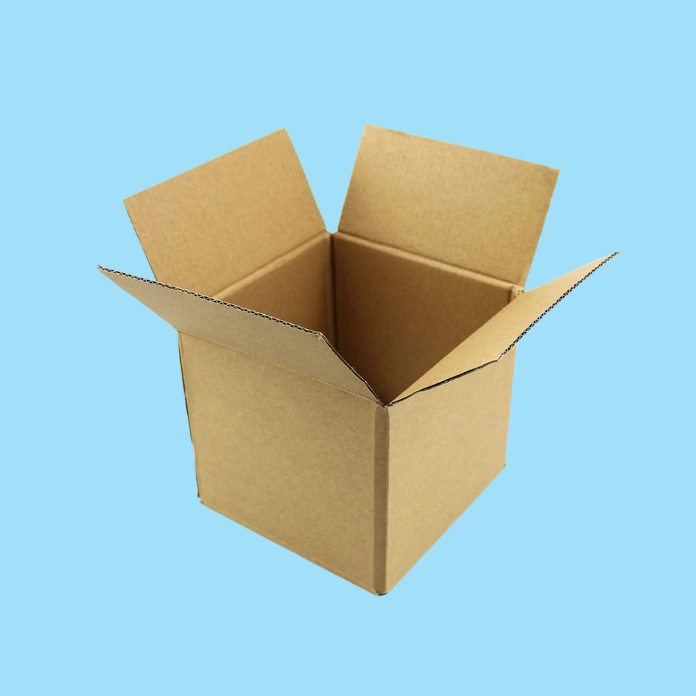 5x5x5" Single Wall Shipping Boxes (Small Parcel)