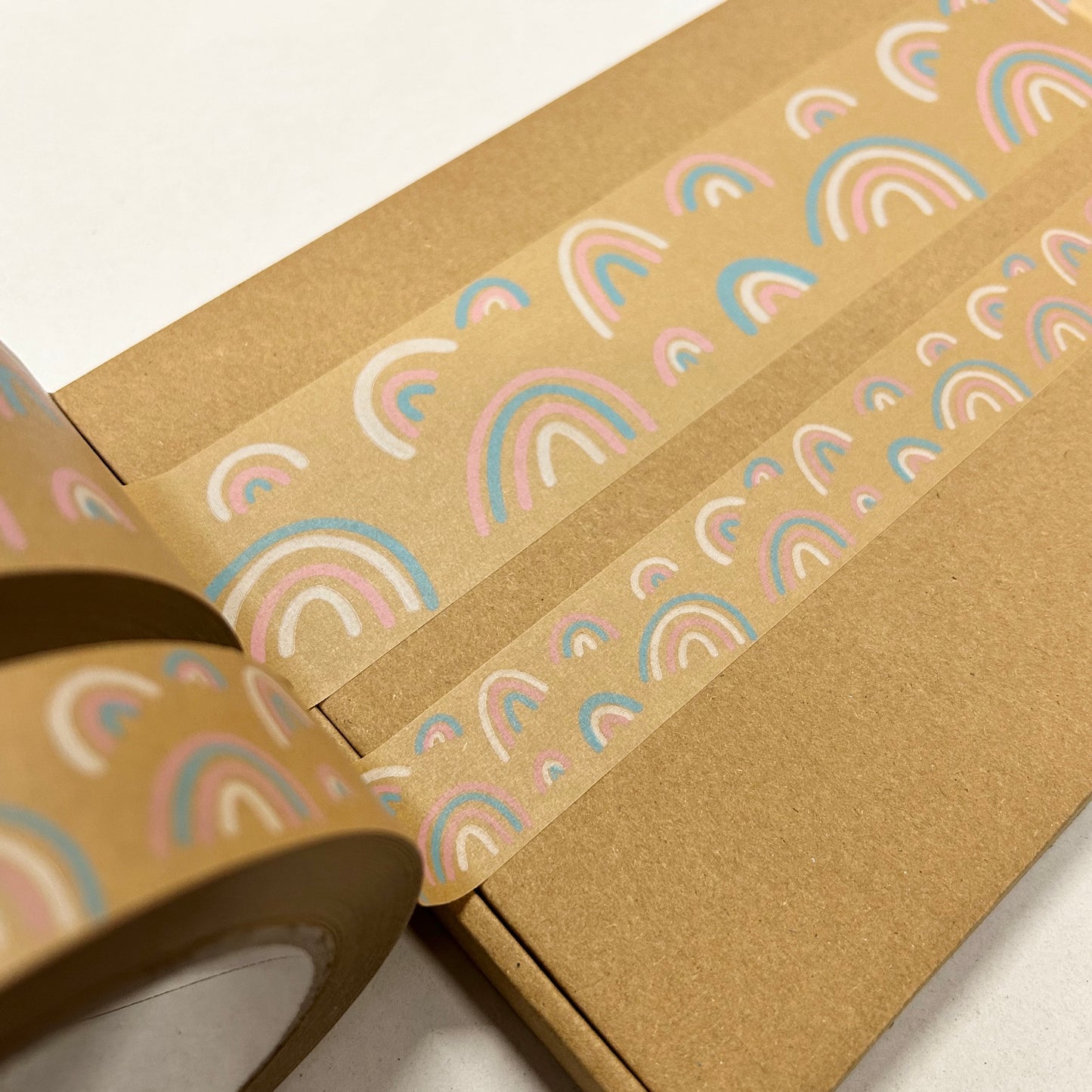 Rainbow Patterned Paper Tape