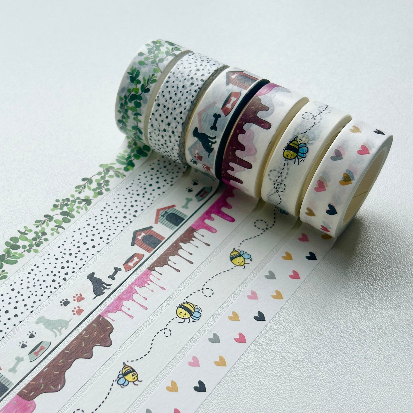 Patterned Washi Tape (15mmx10m)