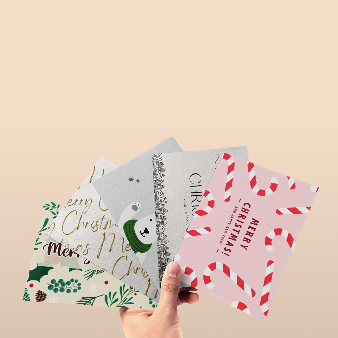 105mm x 148mm (A6) Christmas Appreciation Cards