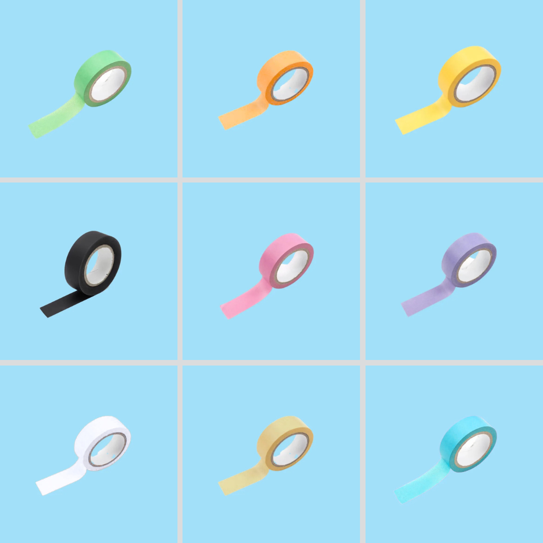 Coloured Washi Tape