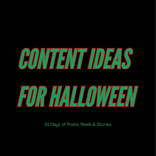 Content Ideas For Halloween