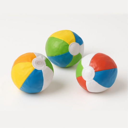 Mini Inflatable Beach Balls – Pack of 3