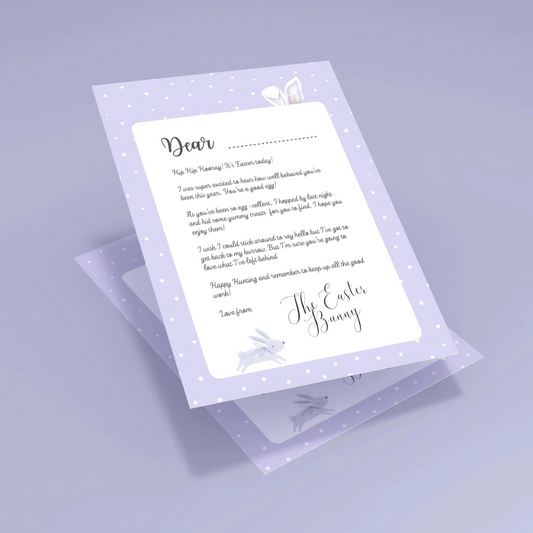 Easter Bunny Letter (210 x 297mm / A4)