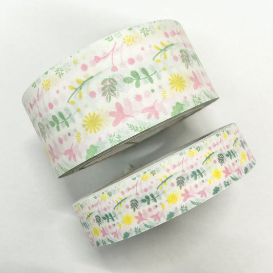 Floral Patterned Paper Tape