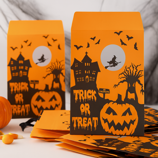 Halloween Envelope – (C6) 162 x 114mm (90gsm, Peel & Seal)