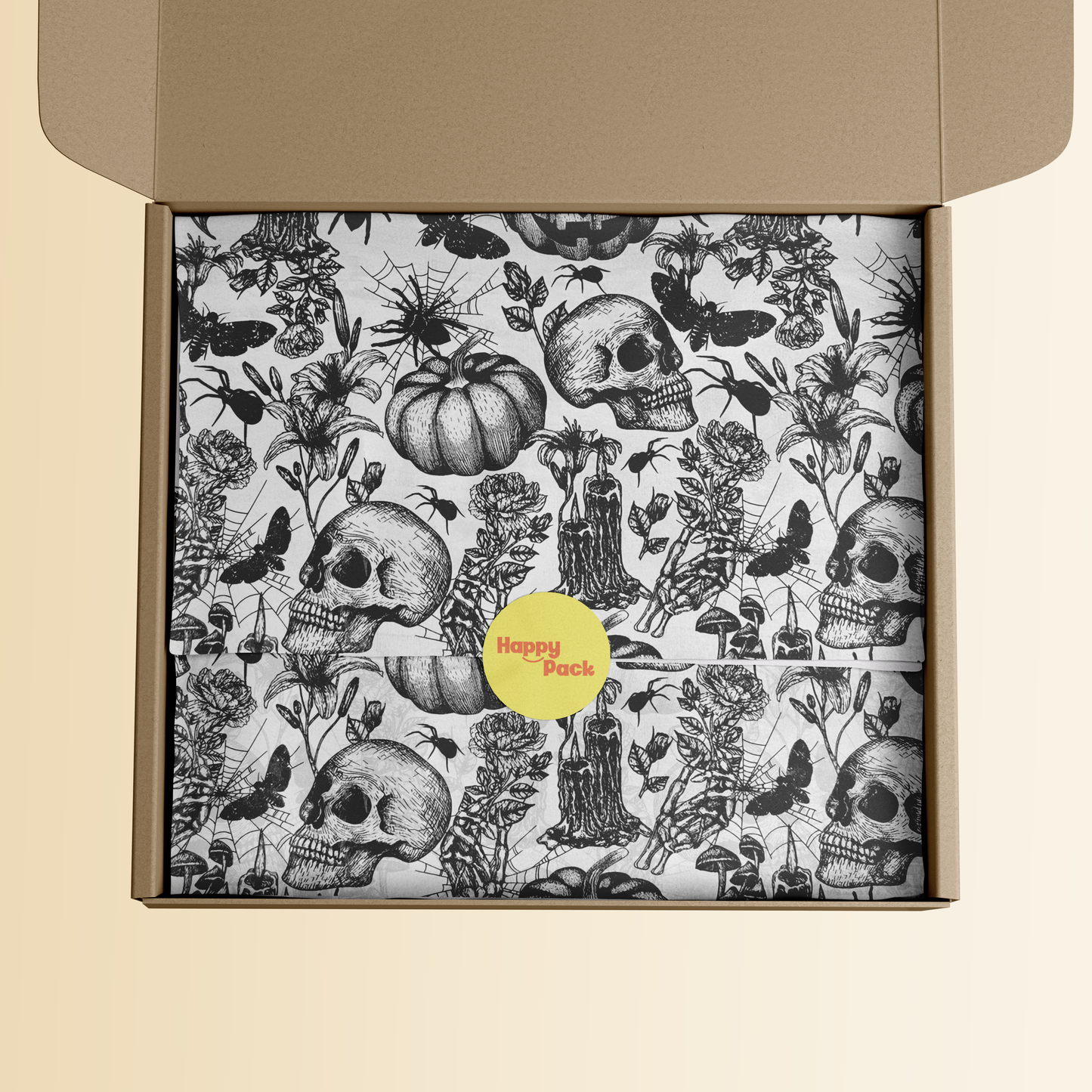 Hallow's Eve Patterned Tissue Paper 20x14"