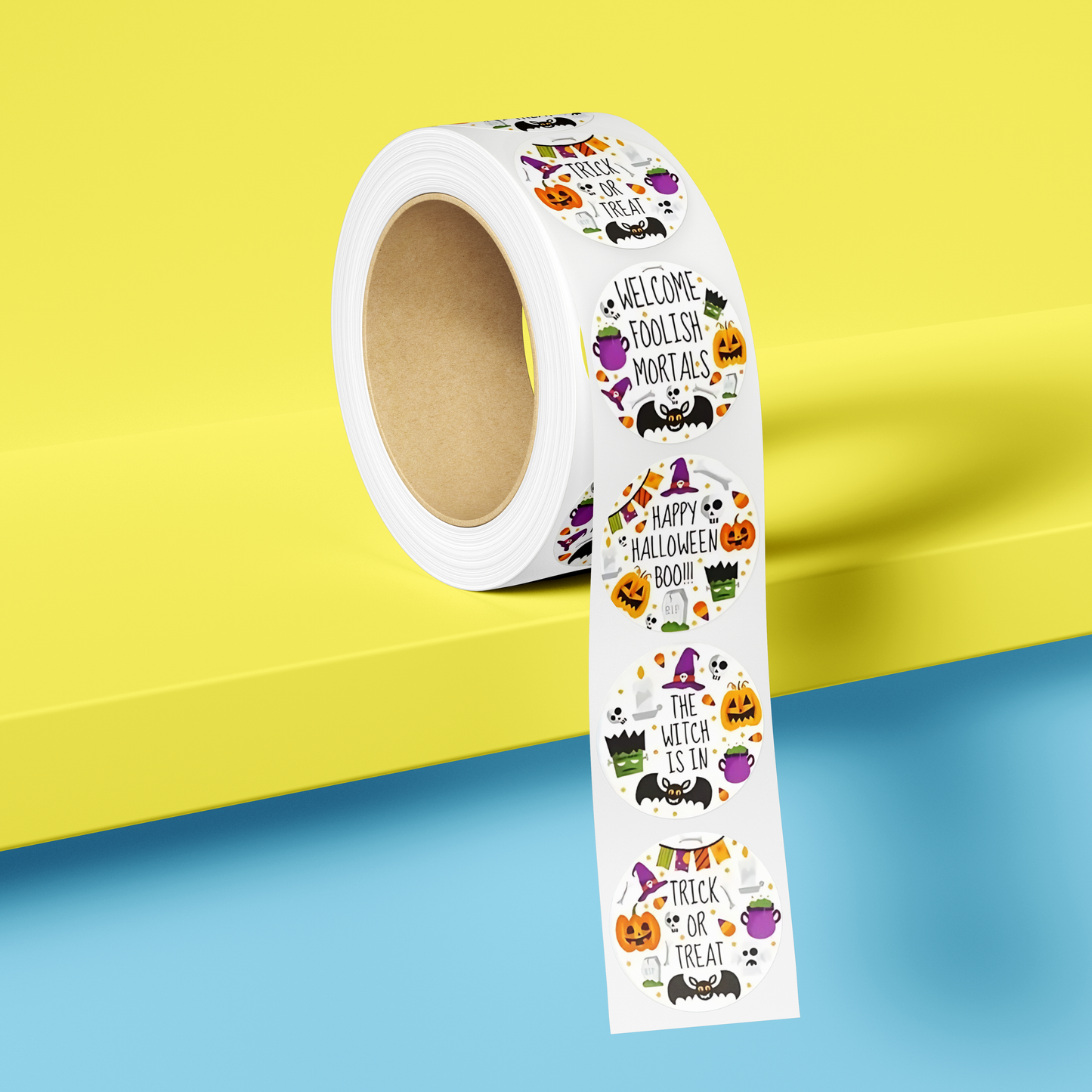1" Stickers - Halloween