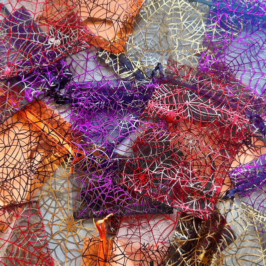 Halloween Organza Bags (10x14cm)