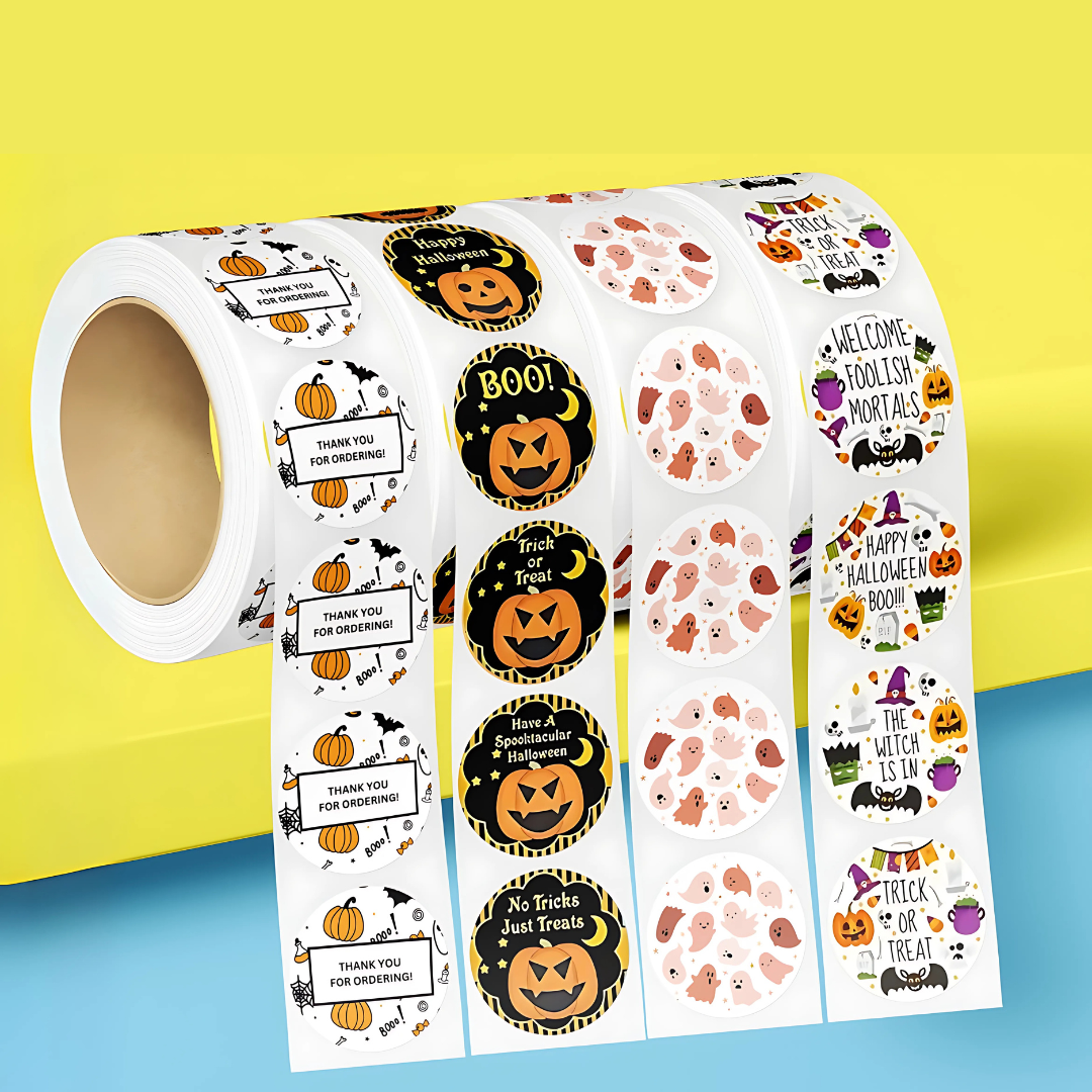 1" Stickers - Halloween