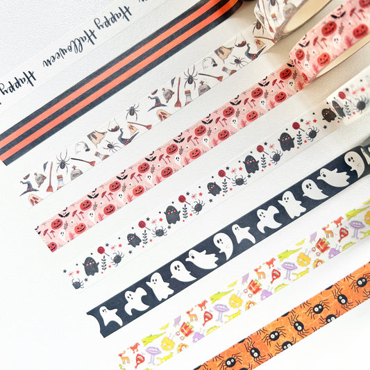 Halloween Patterned Washi Tape (15mmx10m)