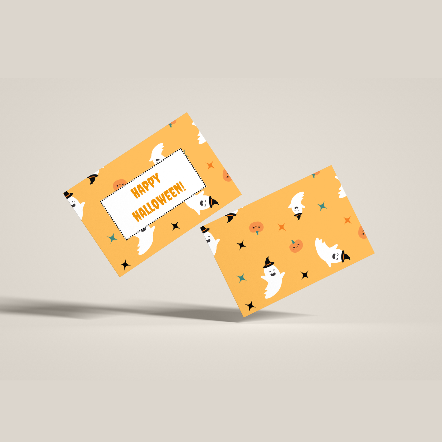 105mm x 148mm (A6) Halloween Appreciation Cards