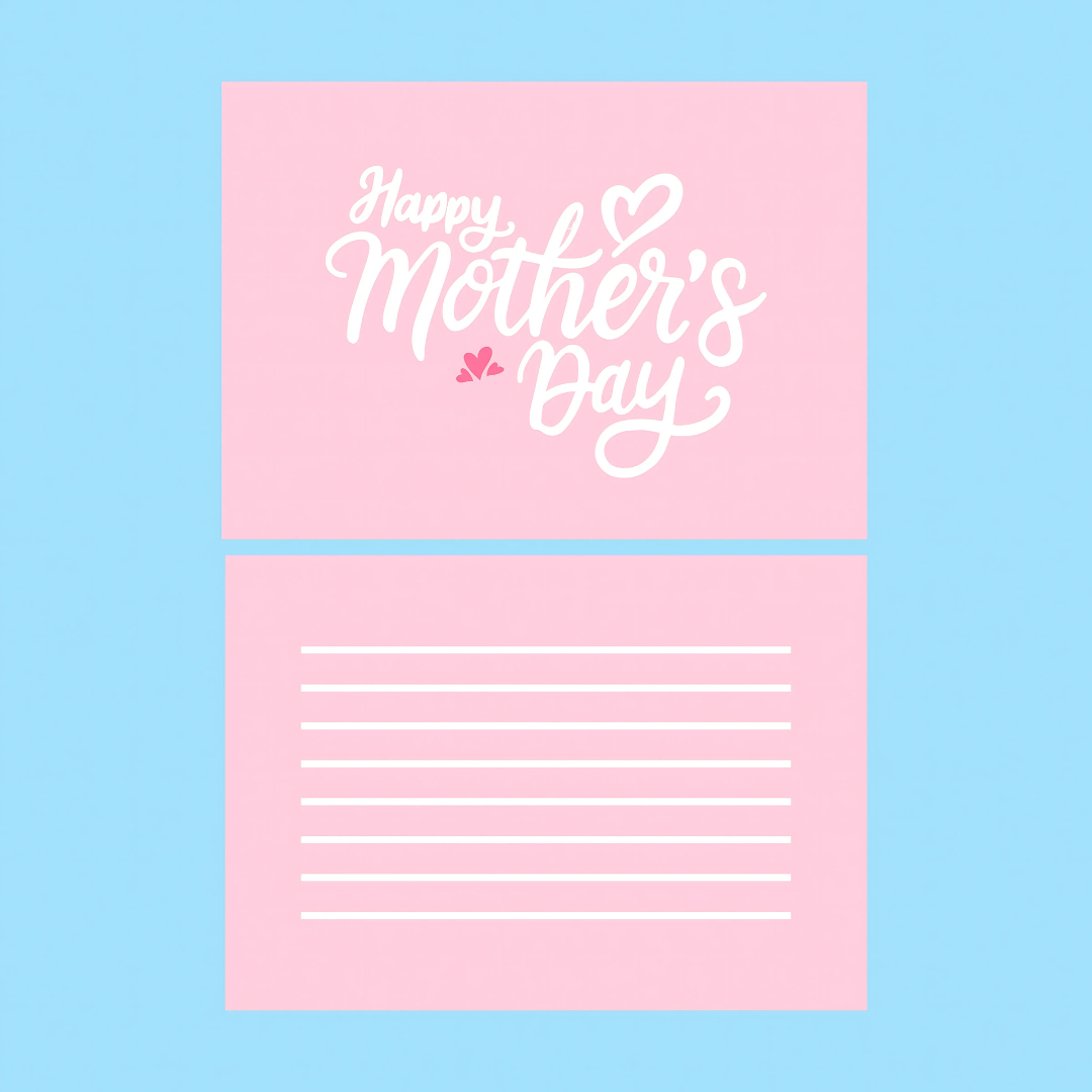 105mm x 148mm (A6) Message Cards