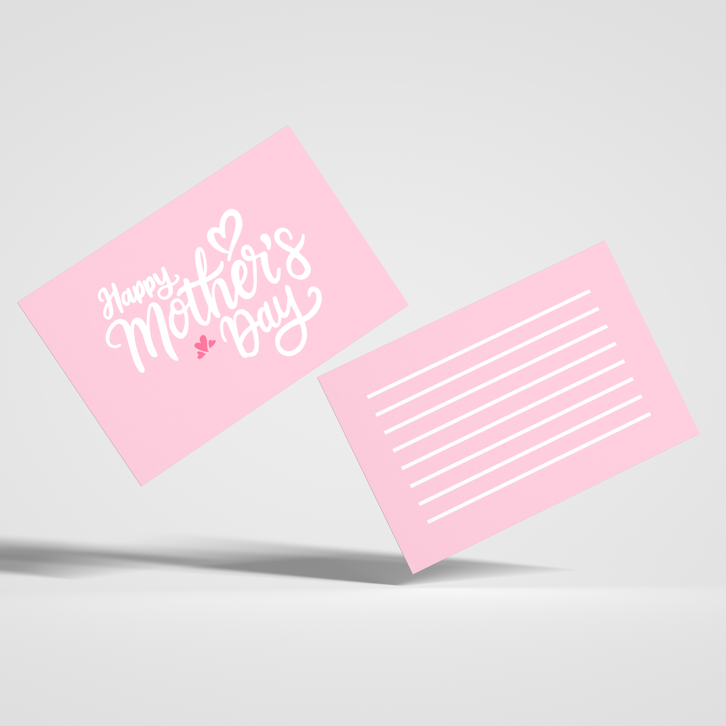A6 Mother's Day Order Insert Cards (Writable)