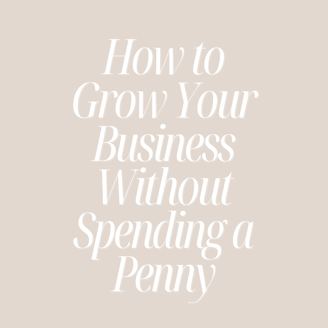 How to Grow Your Business Without Spending a Penny Guide