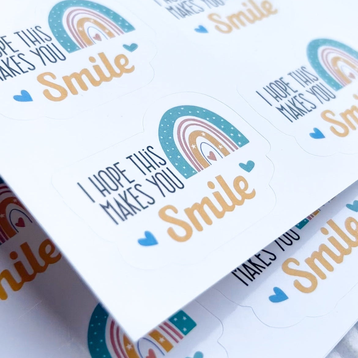 'I Hope This Makes You Smile' Stickers