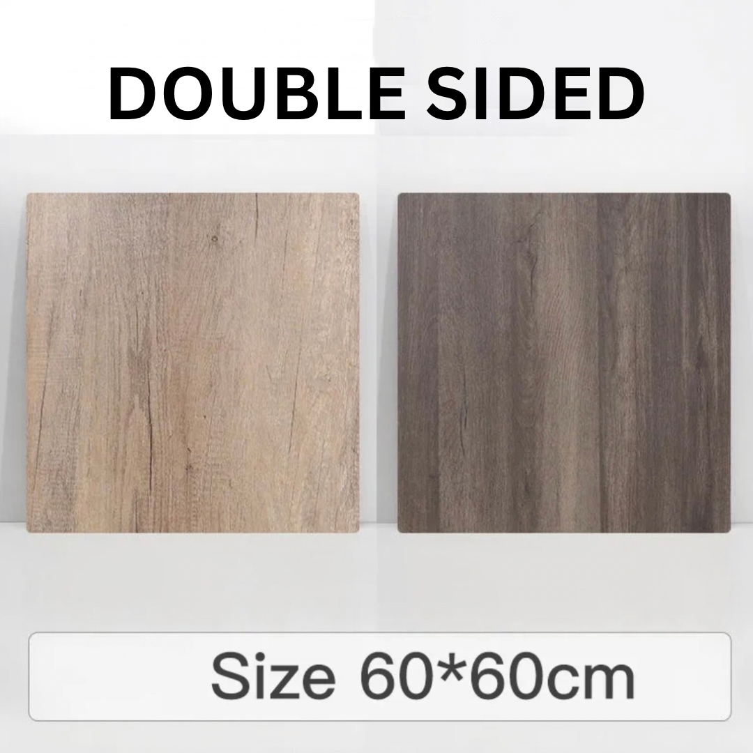 Double-Sided Photography Backdrop – Wood