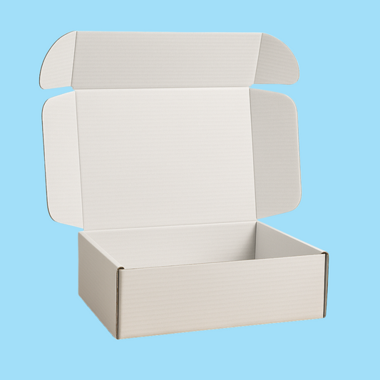 White 45x35x16cm Postal Boxes (Max Small Parcel 17x13x6")