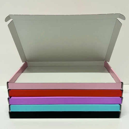 Coloured C4 Postal PIP Boxes (Large Letter)