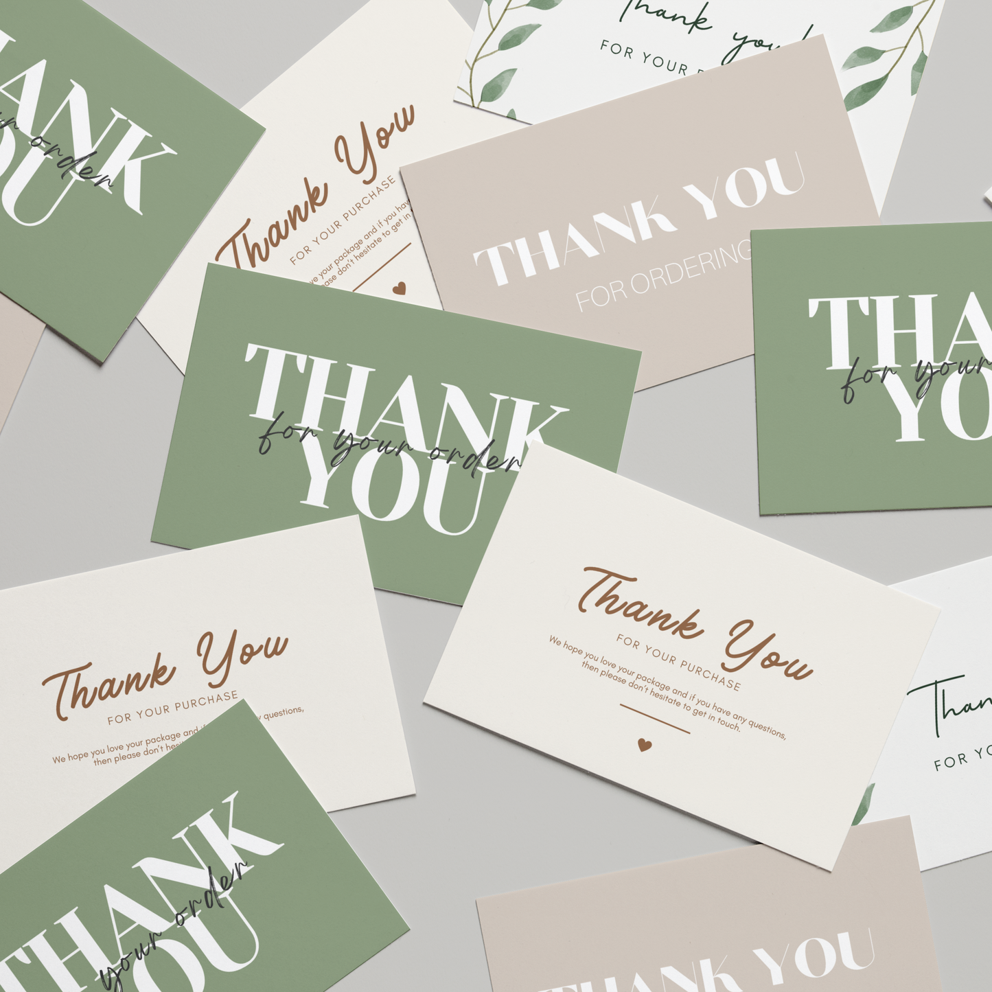 105mm x 148mm (A6) Neutral Appreciation Cards