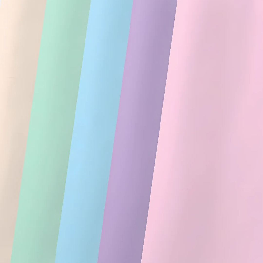 Pastel Mixed Coloured Tissue Paper 20x30" (18gsm)