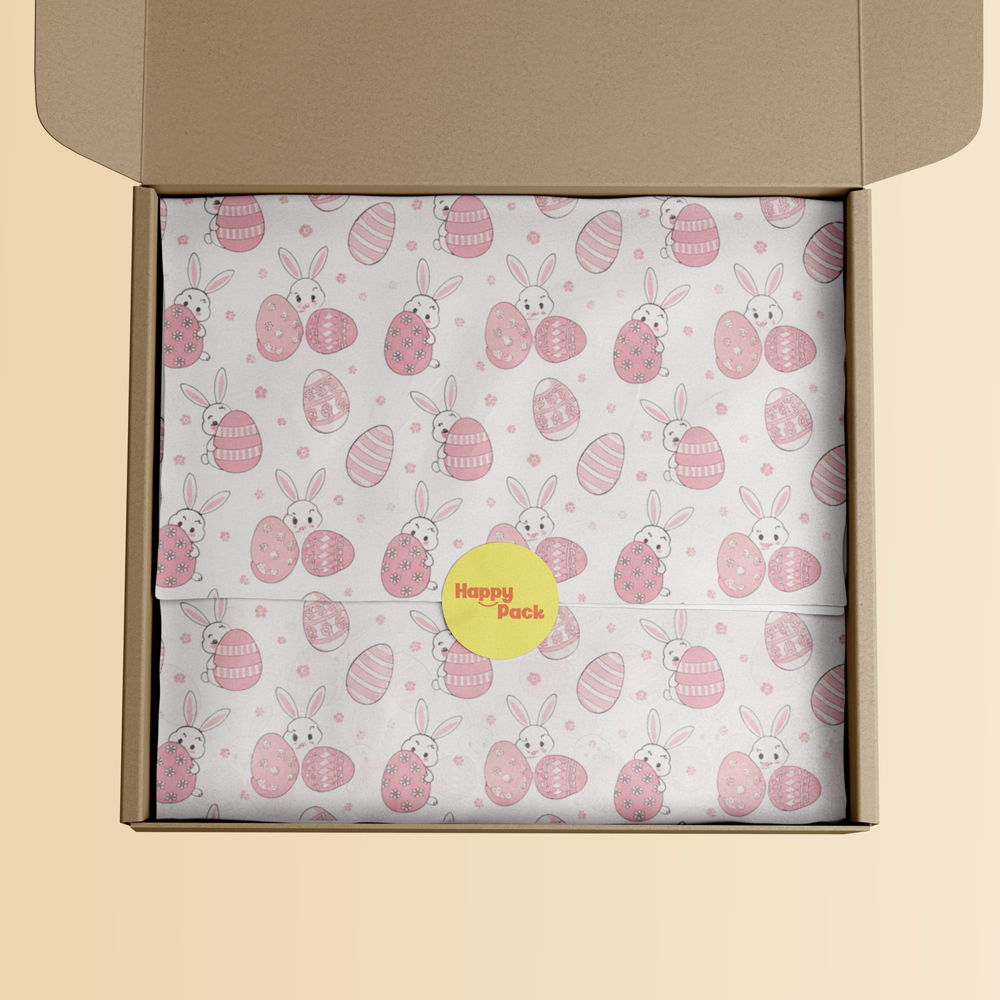 Easter Egg Patterned Tissue Paper 20x14"