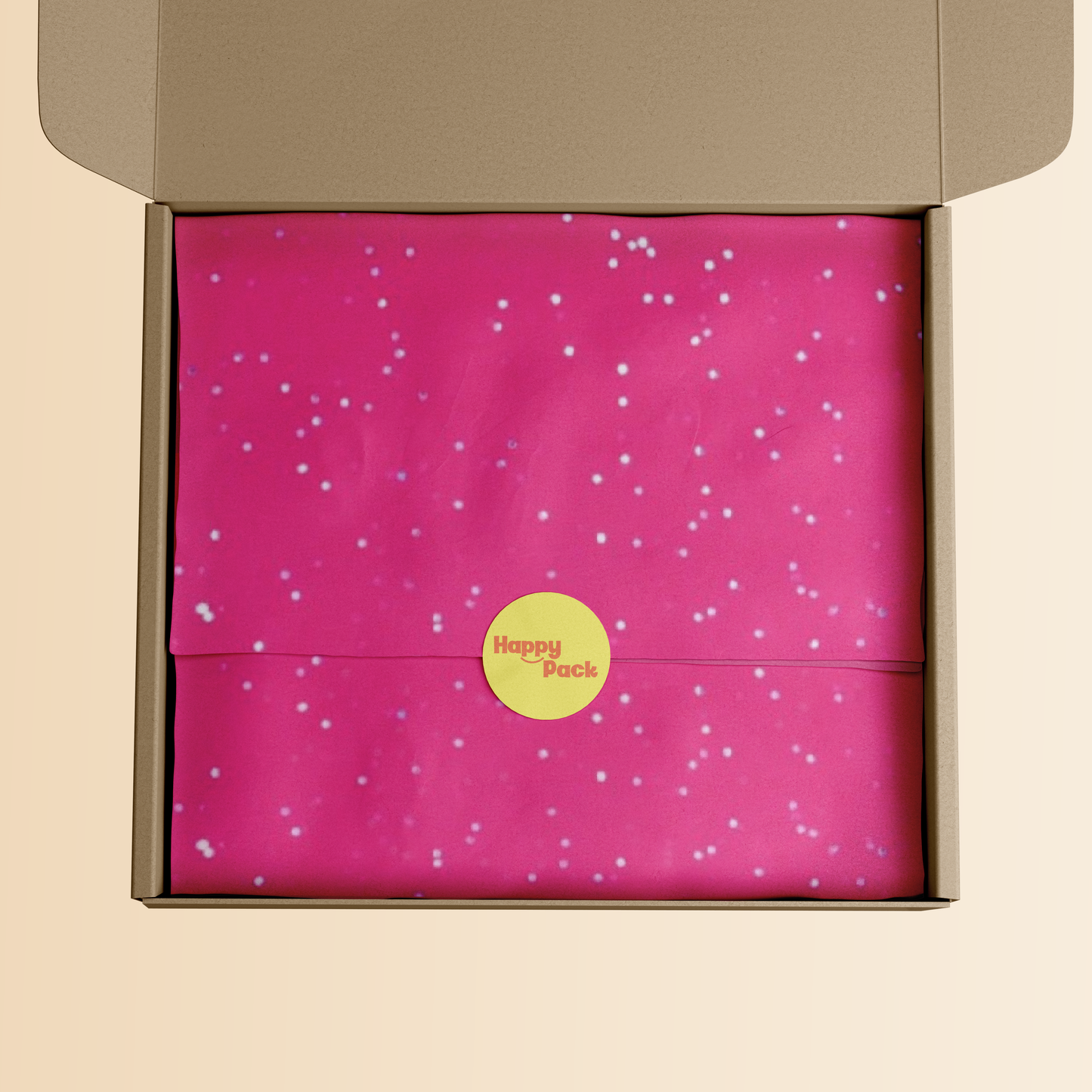 Pink Sparkle Patterned Tissue Paper 20x30" (18gsm)
