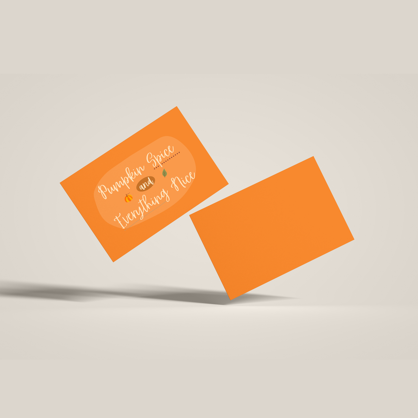 105mm x 148mm (A6) Autumn Appreciation Cards