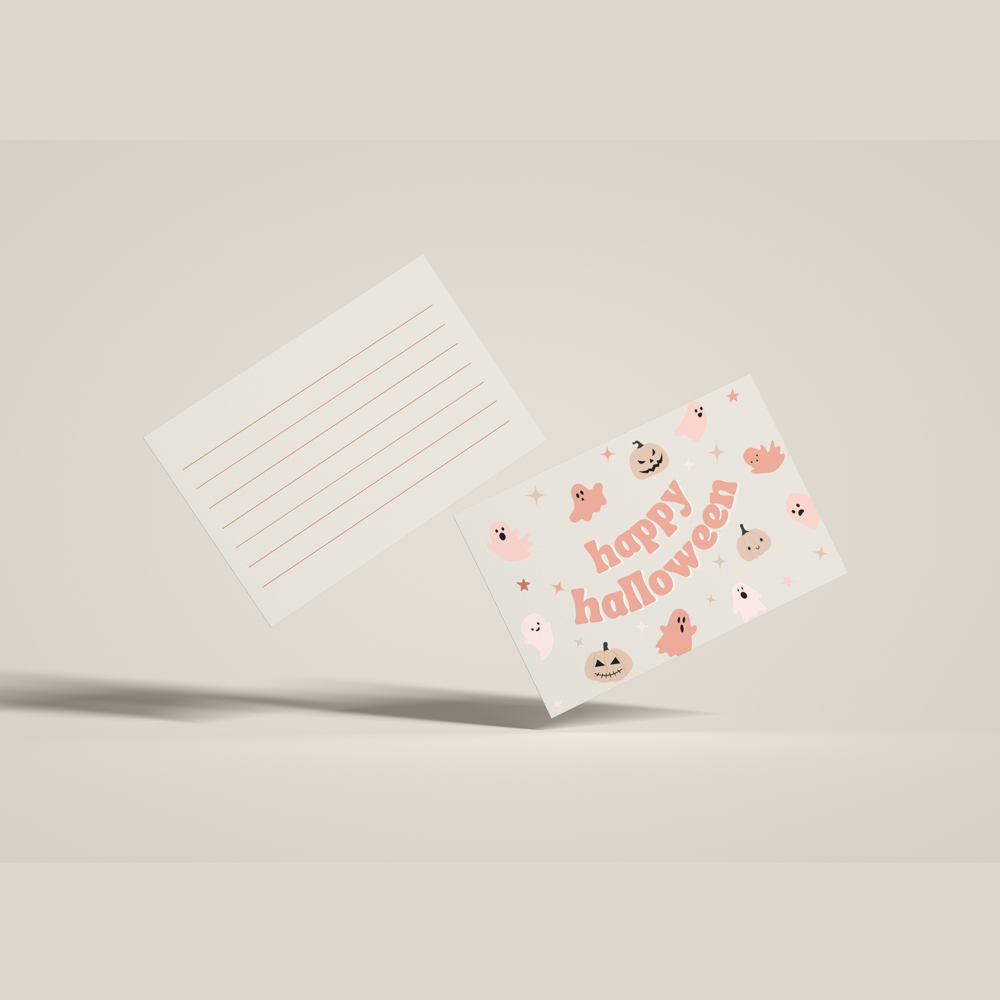 105mm x 148mm (A6) Halloween Appreciation Cards