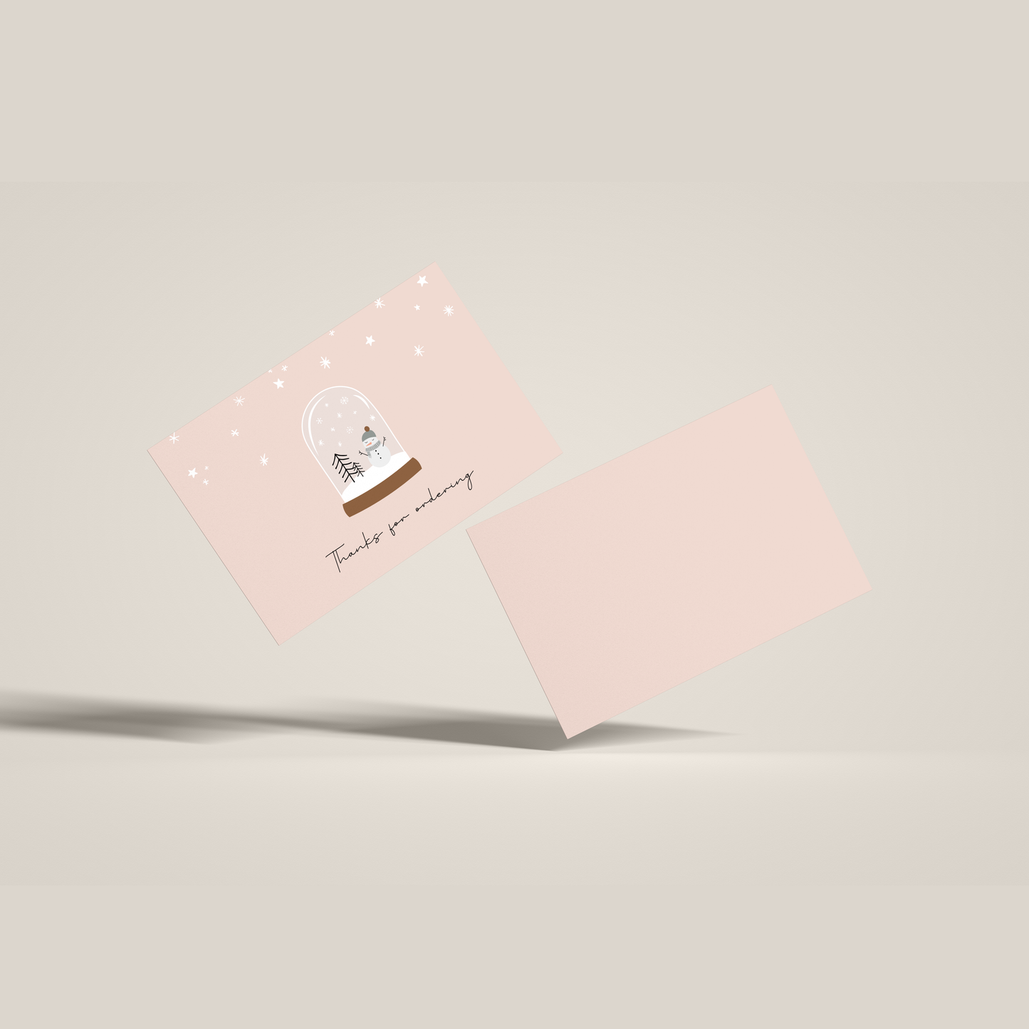 105mm x 148mm (A6) Christmas Appreciation Cards