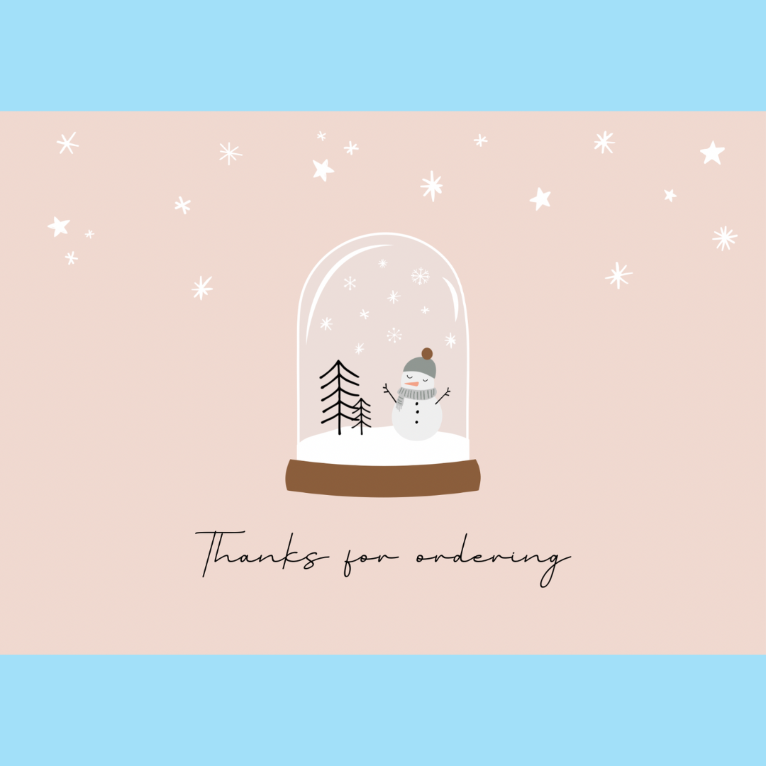 105mm x 148mm (A6) Christmas Appreciation Cards