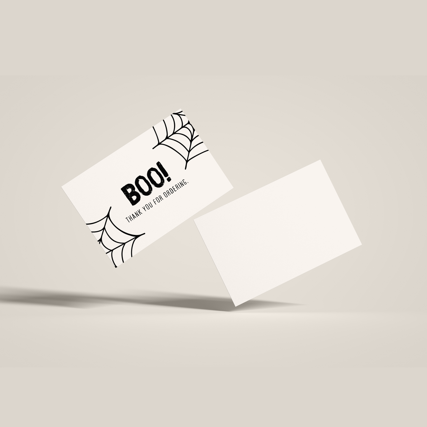 105mm x 148mm (A6) Halloween Appreciation Cards