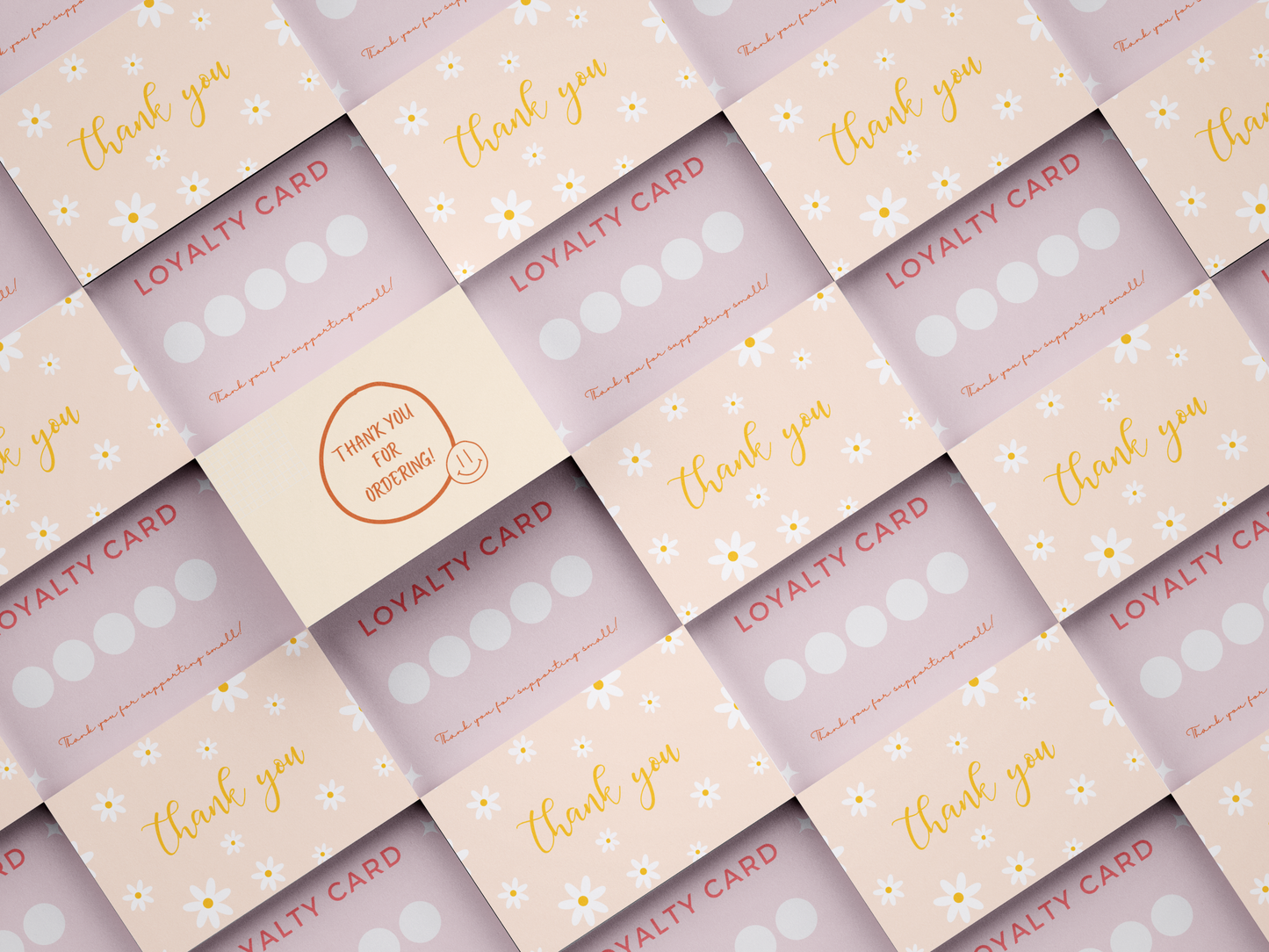 Custom 85mm x 55mm Appreciation Cards (Add your own design)