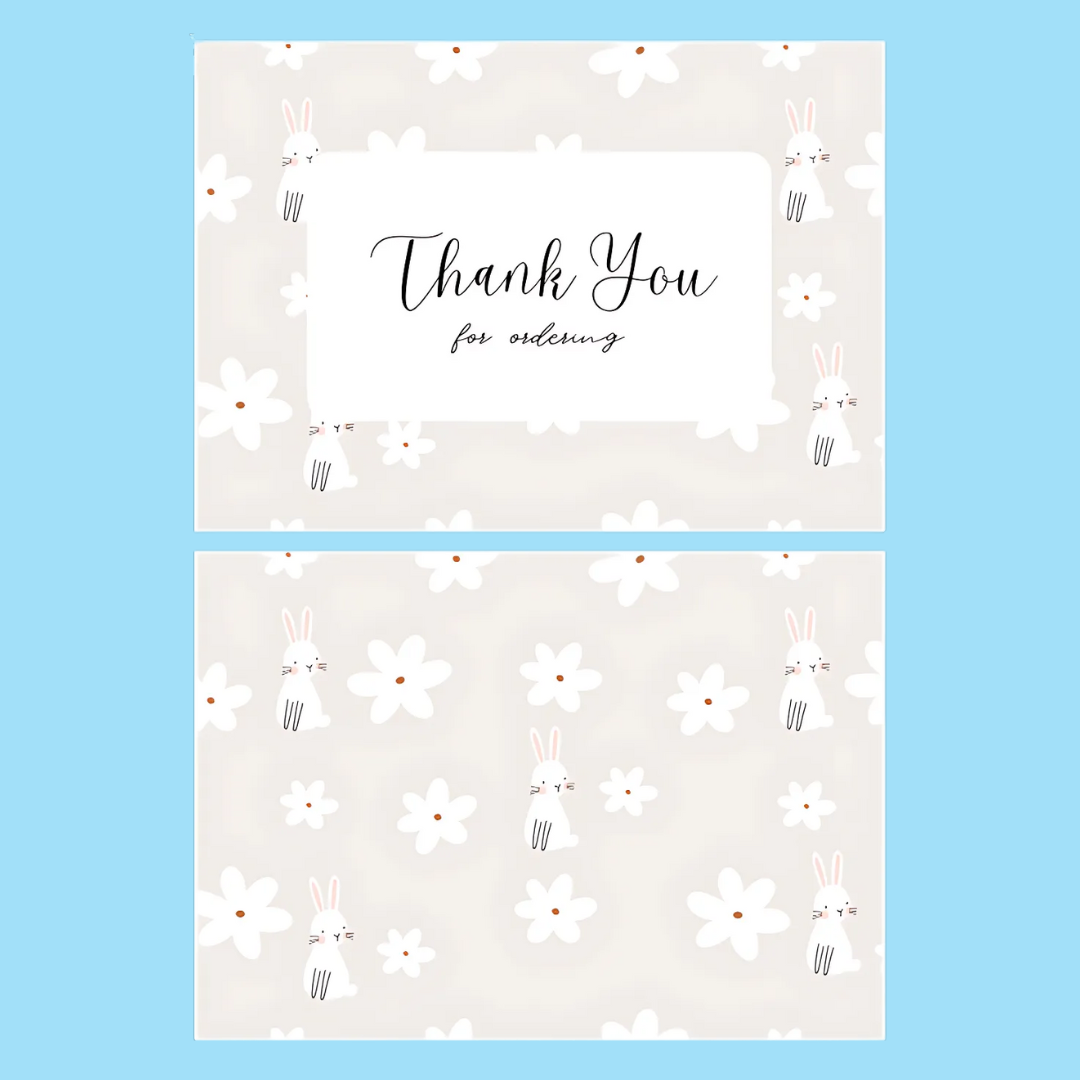 105mm x 148mm (A6) Easter Appreciation Cards