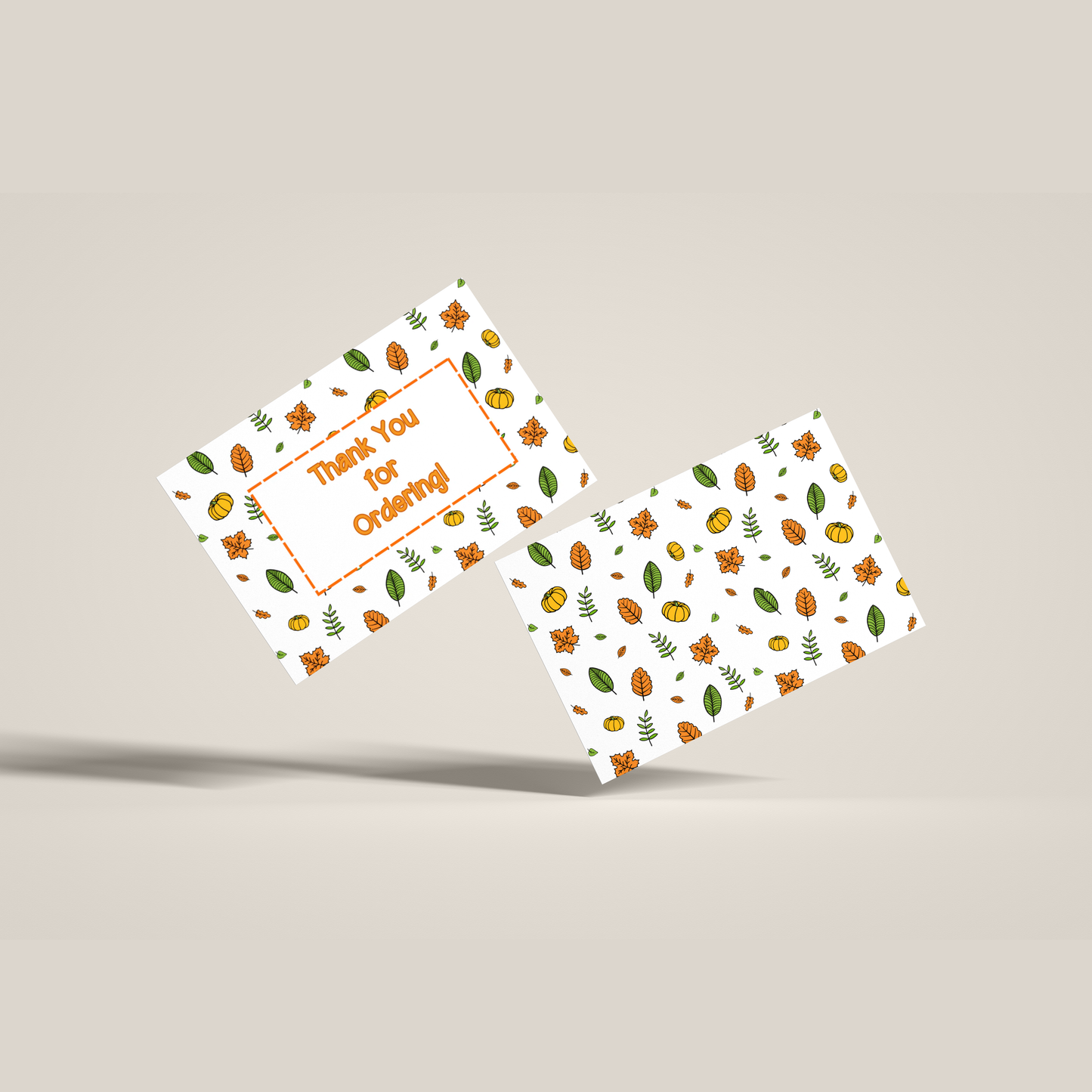 105mm x 148mm (A6) Autumn Appreciation Cards