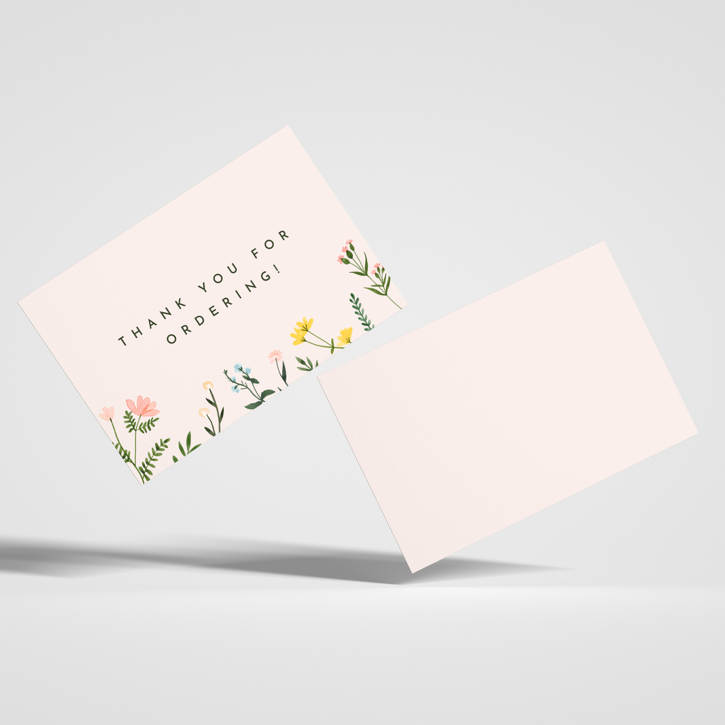 A6 Spring Order Insert Cards