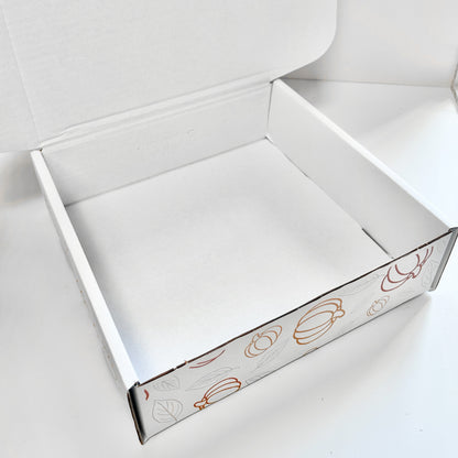 Pumpkin Patterned PIP and Postal Boxes