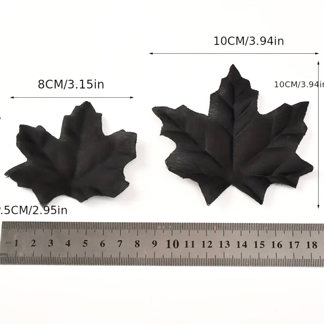 Black Leaves (Pack of 50)